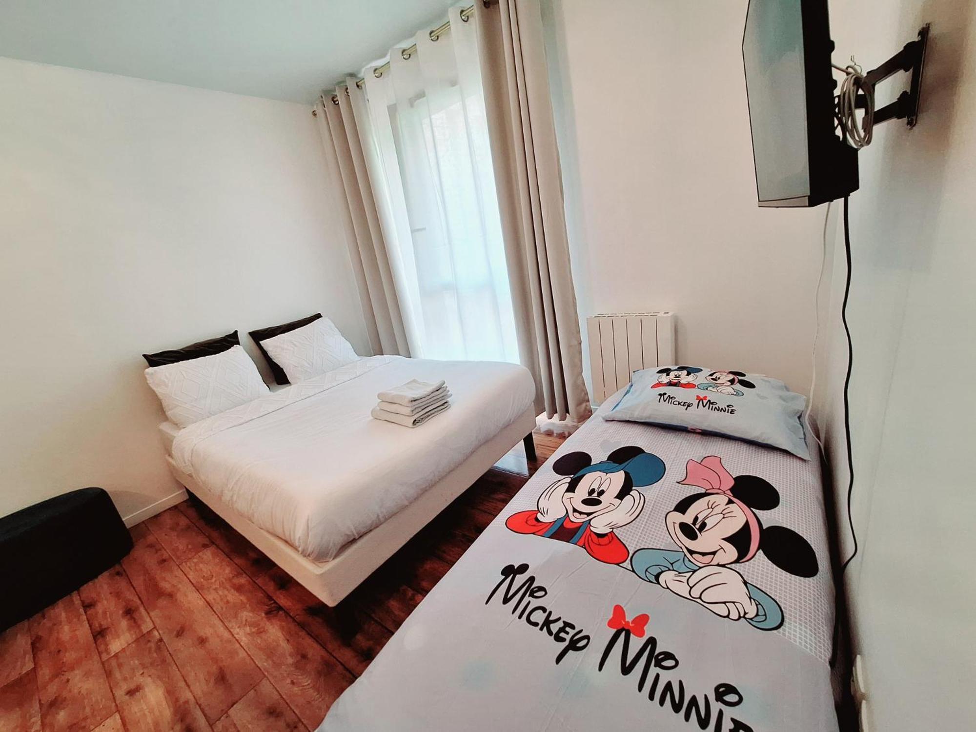 מונטבראן Studio Alpha - 2Min By Train To Disneyland Or 20Min Walk - 5Min Walk To "Val D'Europe" Station מראה חיצוני תמונה