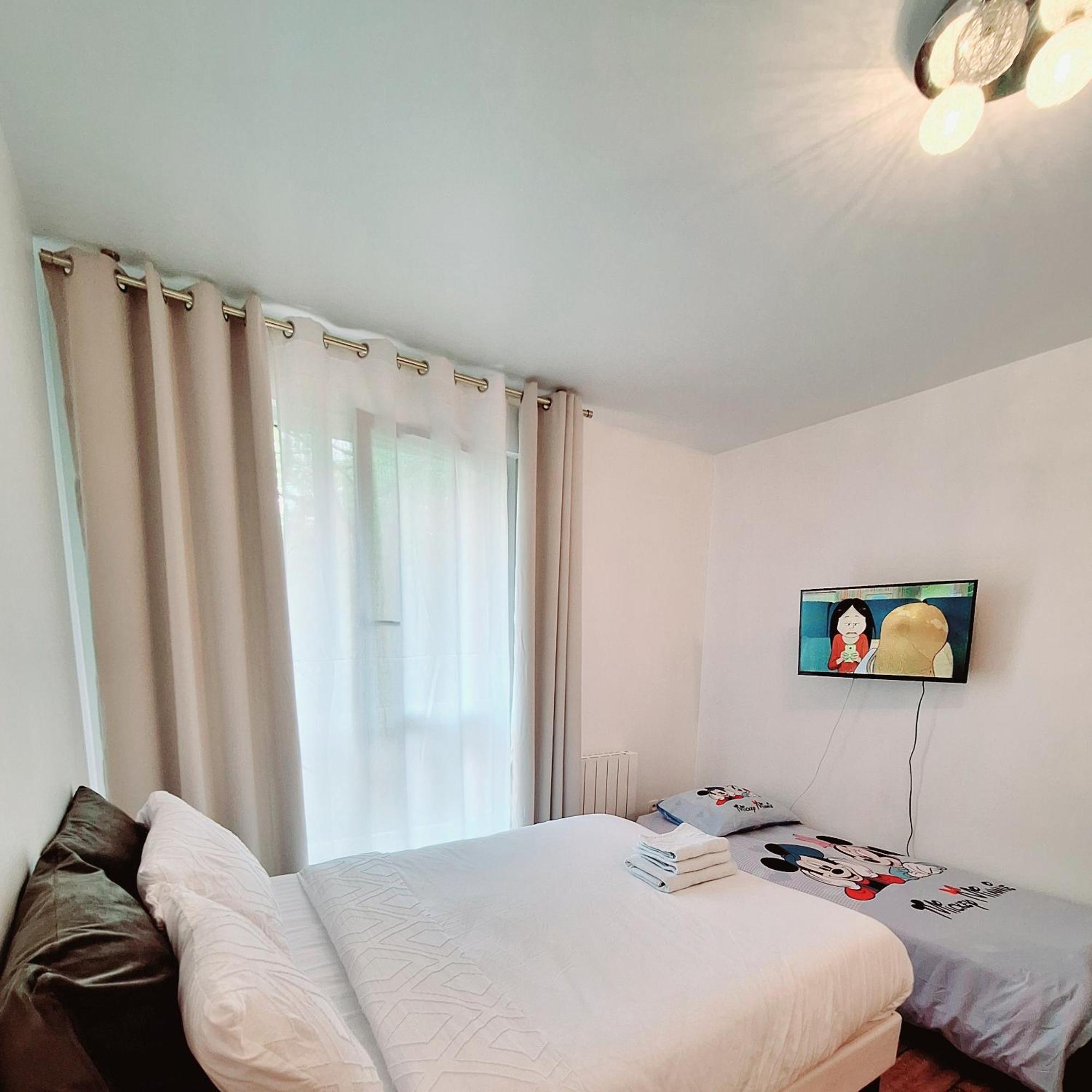 מונטבראן Studio Alpha - 2Min By Train To Disneyland Or 20Min Walk - 5Min Walk To "Val D'Europe" Station מראה חיצוני תמונה